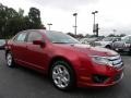 2010 Red Candy Metallic Ford Fusion SE V6  photo #1