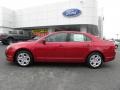 2010 Red Candy Metallic Ford Fusion SE V6  photo #5
