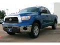 2008 Blue Streak Metallic Toyota Tundra Double Cab  photo #11