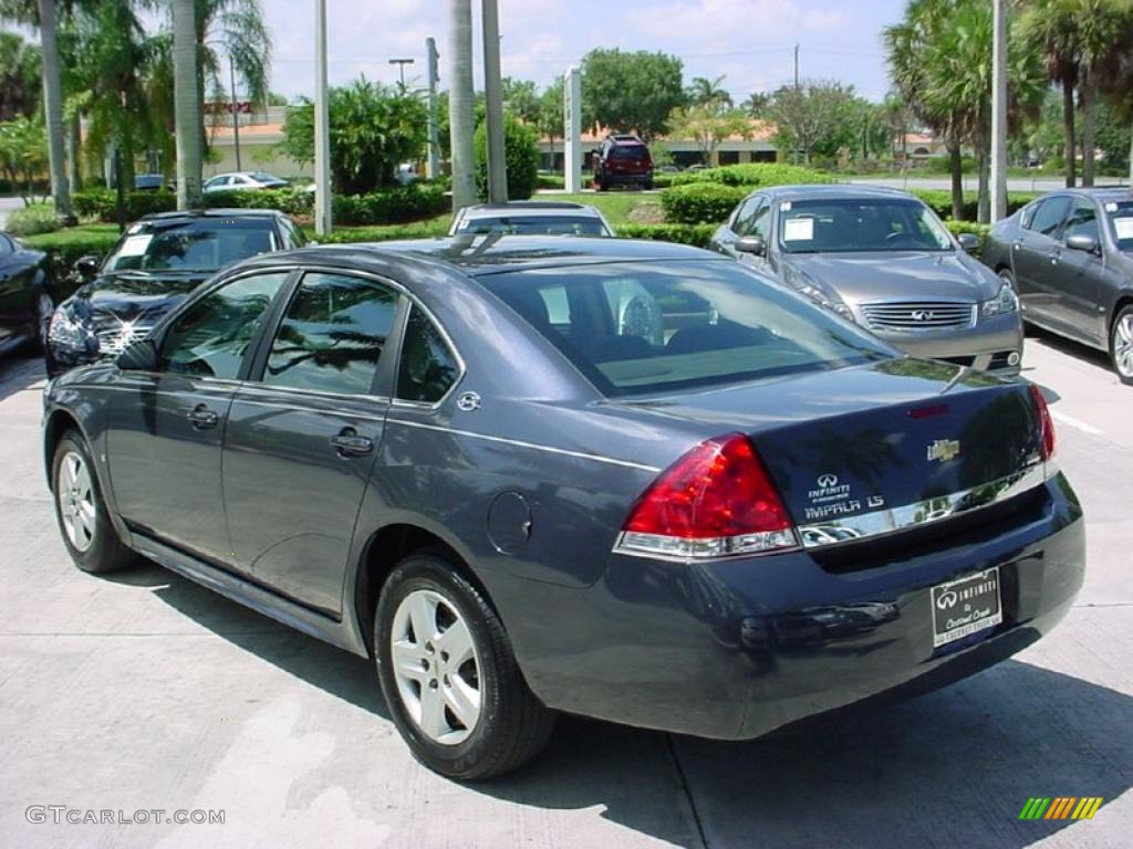2009 Impala LS - Slate Metallic / Gray photo #8