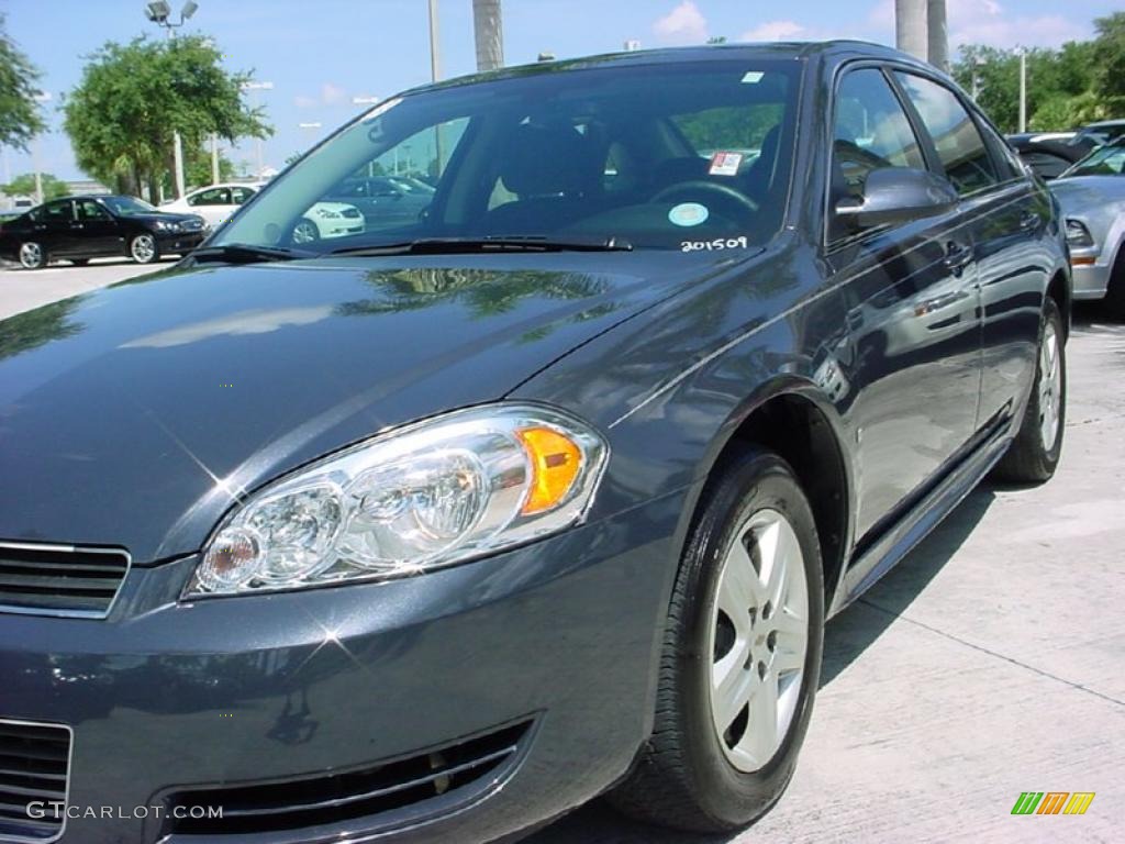 2009 Impala LS - Slate Metallic / Gray photo #12