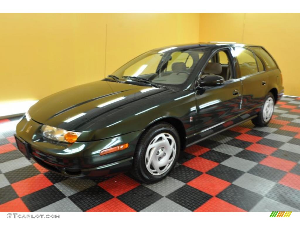 2000 S Series SW2 Wagon - Green / Tan photo #3