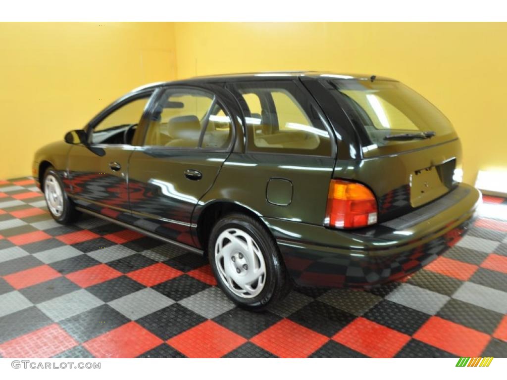 2000 S Series SW2 Wagon - Green / Tan photo #4