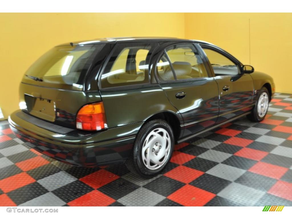 2000 S Series SW2 Wagon - Green / Tan photo #6