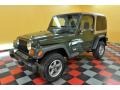 1998 Moss Green Pearl Jeep Wrangler Sport 4x4  photo #3