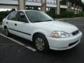Frost White - Civic LX Sedan Photo No. 8
