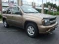 2003 Sandalwood Metallic Chevrolet TrailBlazer LS 4x4  photo #8