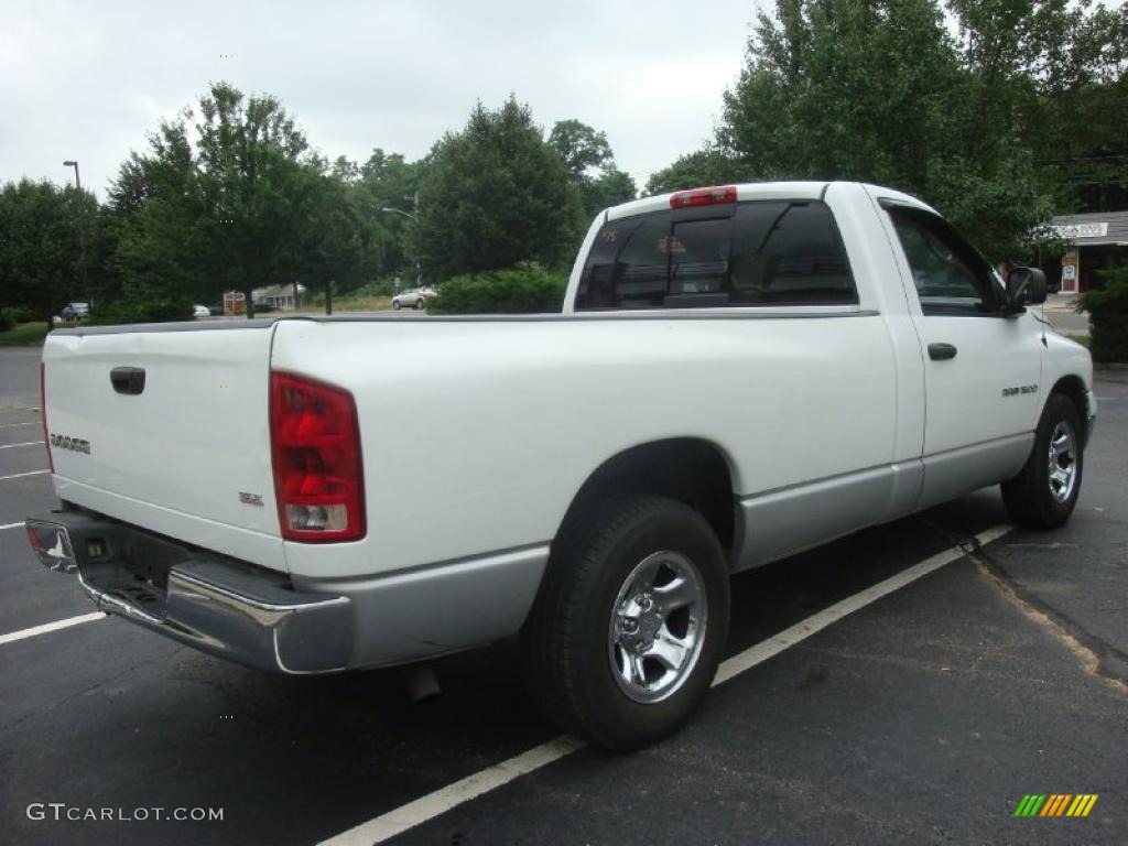 2004 Ram 1500 SLT Regular Cab - Bright White / Dark Slate Gray photo #6