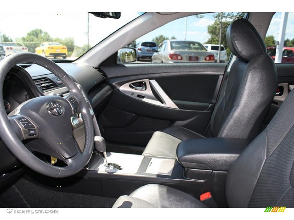 2008 Camry SE V6 - Classic Silver Metallic / Dark Charcoal photo #9