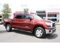 2008 Salsa Red Pearl Toyota Tundra TRD CrewMax 4x4  photo #1