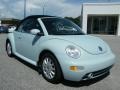 2004 Aquarius Blue Volkswagen New Beetle GLS Convertible  photo #7