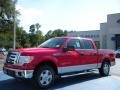 Vermillion Red - F150 XLT SuperCrew Photo No. 1