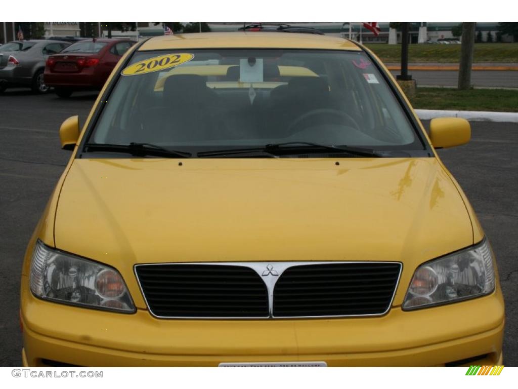 2002 Lancer OZ Rally - Lightning Yellow / Black photo #7
