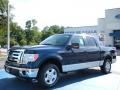 2010 Dark Blue Pearl Metallic Ford F150 XLT SuperCrew  photo #1