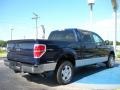 2010 Dark Blue Pearl Metallic Ford F150 XLT SuperCrew  photo #3