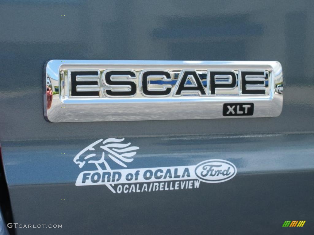 2010 Escape XLT V6 - Steel Blue Metallic / Stone photo #4