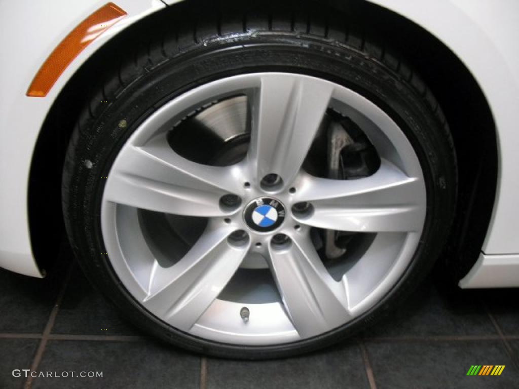 2008 3 Series 335i Convertible - Alpine White / Coral Red/Black photo #8