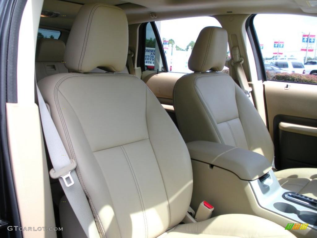 2007 Edge SEL Plus - Carbon Metallic / Camel photo #17