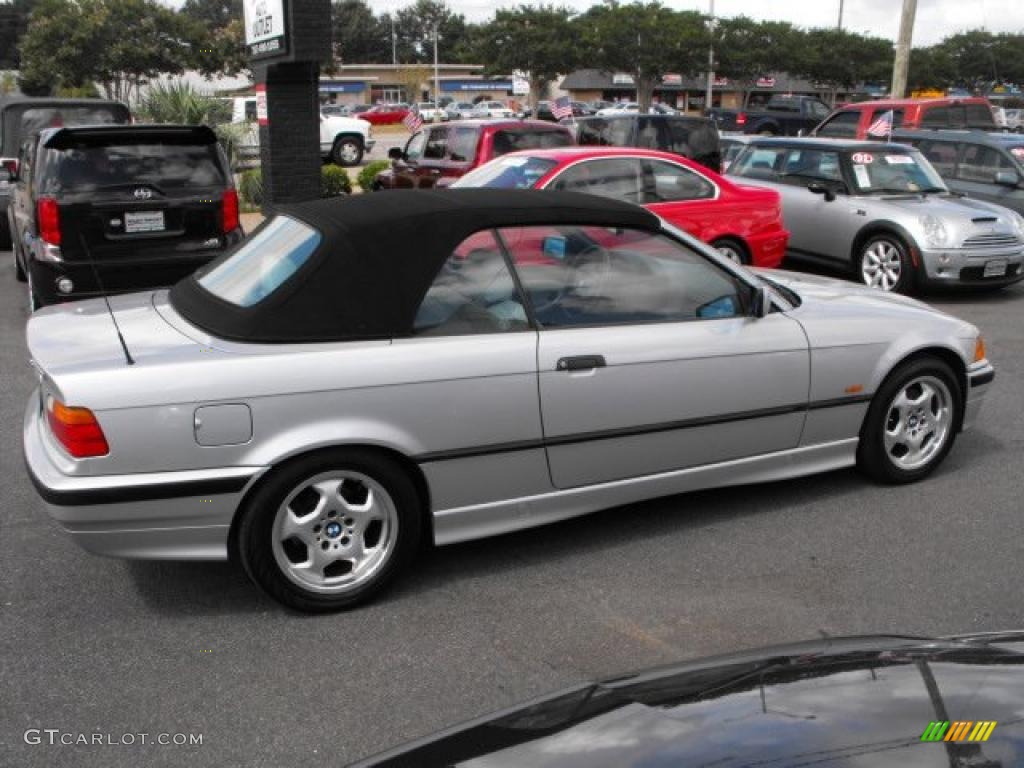 1999 3 Series 323i Convertible - Titanium Silver Metallic / Grey photo #5