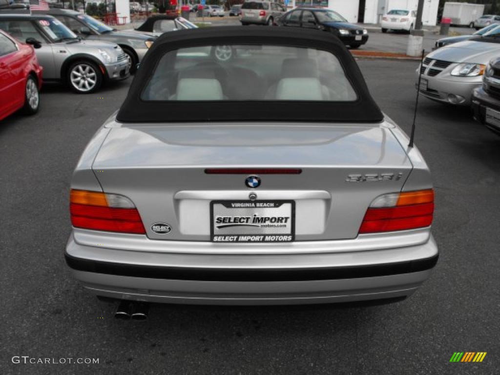 1999 3 Series 323i Convertible - Titanium Silver Metallic / Grey photo #7