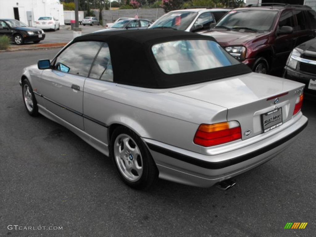 1999 3 Series 323i Convertible - Titanium Silver Metallic / Grey photo #10