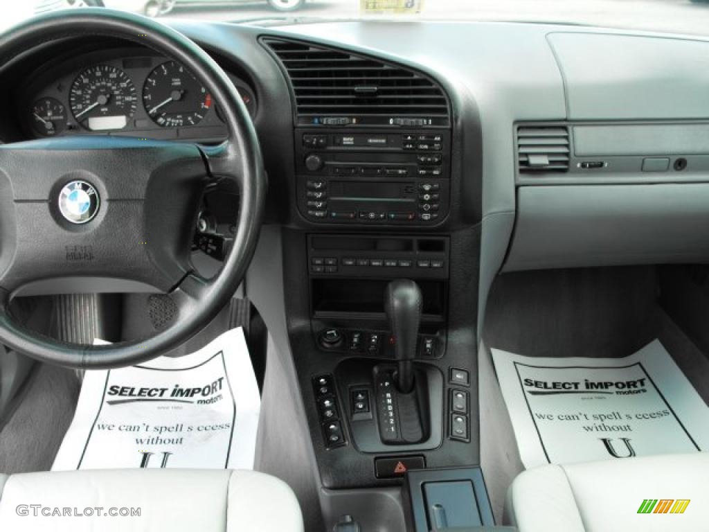 1999 3 Series 323i Convertible - Titanium Silver Metallic / Grey photo #16