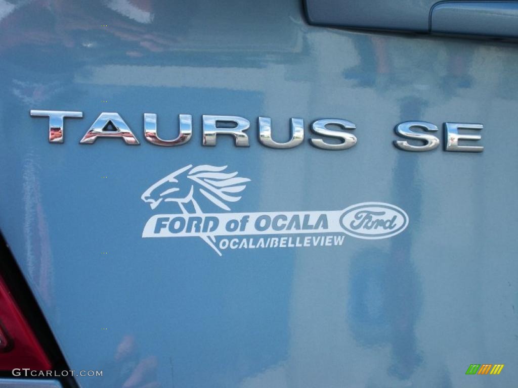 2007 Taurus SE - Windveil Blue Metallic / Medium/Dark Flint photo #9