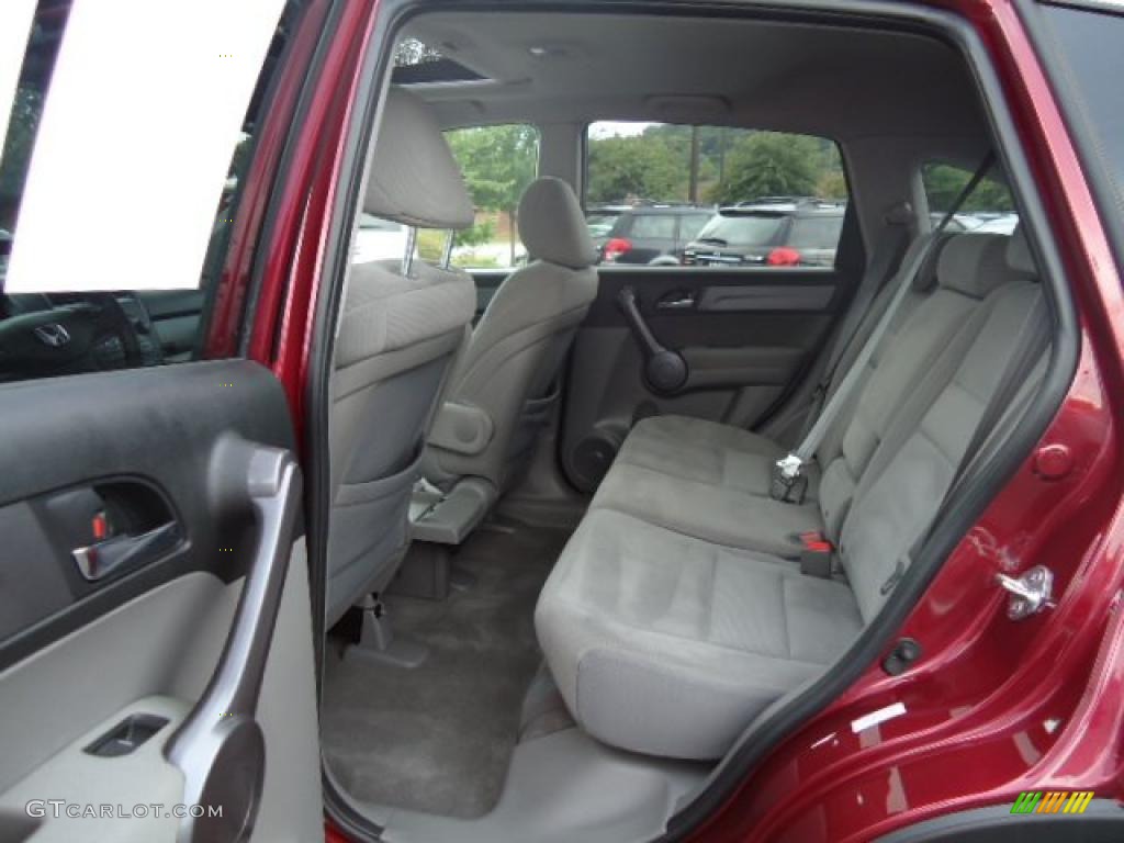 2009 CR-V EX 4WD - Tango Red Pearl / Gray photo #16