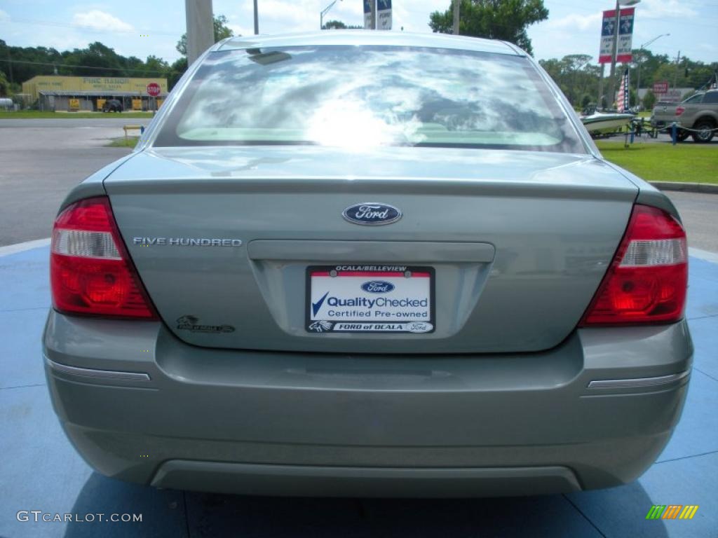 2006 Five Hundred SE - Titanium Green Metallic / Pebble Beige photo #4