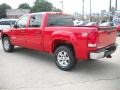 2010 Fire Red GMC Sierra 1500 SLE Crew Cab 4x4  photo #4