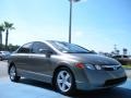 Galaxy Gray Metallic - Civic EX Sedan Photo No. 7