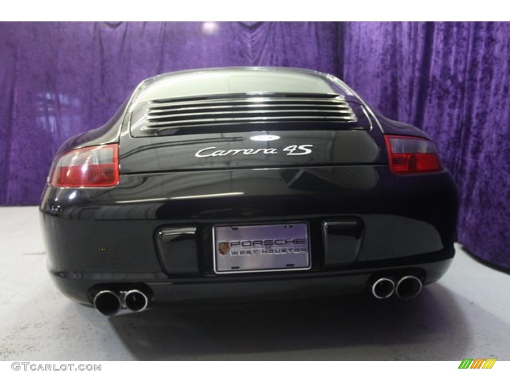 2007 911 Carrera 4S Coupe - Black / Black photo #32