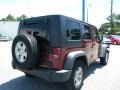 2007 Red Rock Crystal Pearl Jeep Wrangler Unlimited X  photo #5