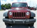 2007 Red Rock Crystal Pearl Jeep Wrangler Unlimited X  photo #8