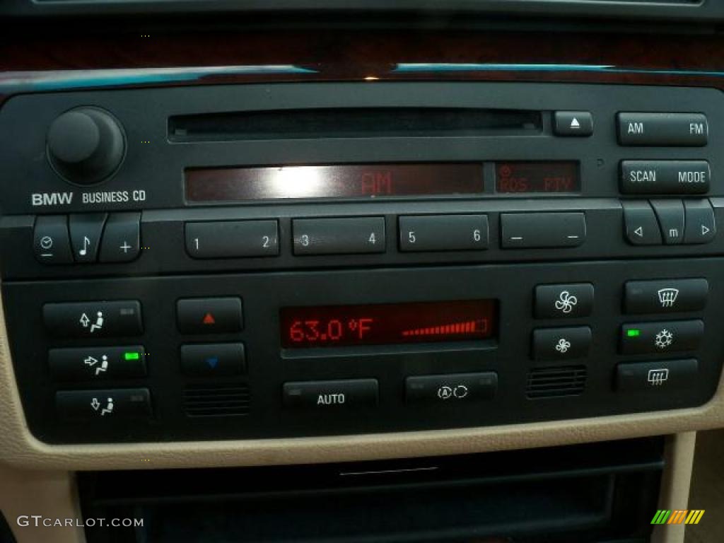2005 3 Series 325i Sedan - Steel Blue Metallic / Sand photo #24