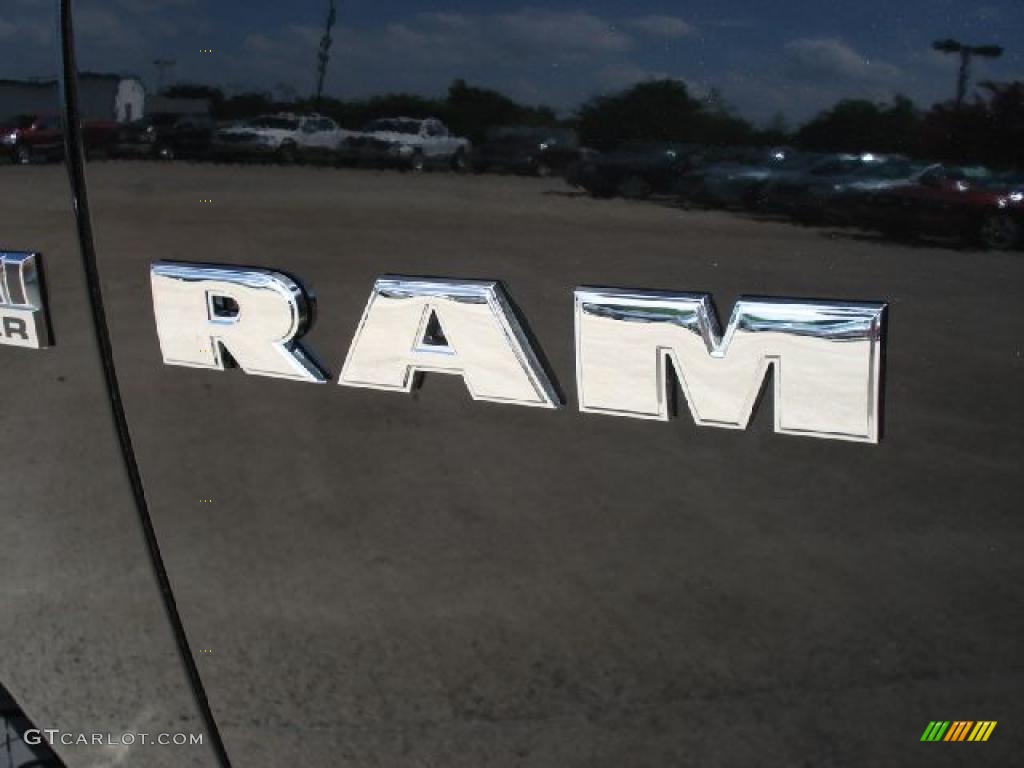 2010 Ram 1500 Sport Quad Cab - Brilliant Black Crystal Pearl / Dark Slate/Medium Graystone photo #12
