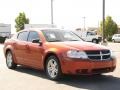 2008 Sunburst Orange Pearl Dodge Avenger SXT  photo #9