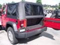 2010 Flame Red Jeep Wrangler Sport 4x4  photo #8