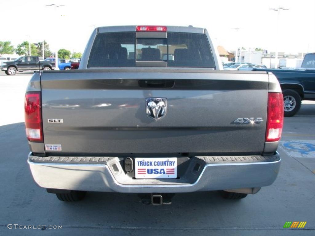 2009 Ram 1500 SLT Crew Cab 4x4 - Mineral Gray Metallic / Dark Slate/Medium Graystone photo #16