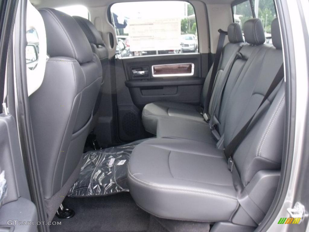 2010 Ram 1500 Laramie Crew Cab - Mineral Gray Metallic / Dark Slate Gray photo #8