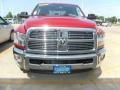 2010 Inferno Red Crystal Pearl Dodge Ram 3500 Big Horn Edition Crew Cab 4x4 Dually  photo #2