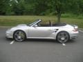 Arctic Silver Metallic - 911 Turbo Cabriolet Photo No. 1