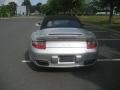 2008 Arctic Silver Metallic Porsche 911 Turbo Cabriolet  photo #10