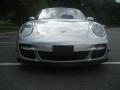 Arctic Silver Metallic - 911 Turbo Cabriolet Photo No. 16