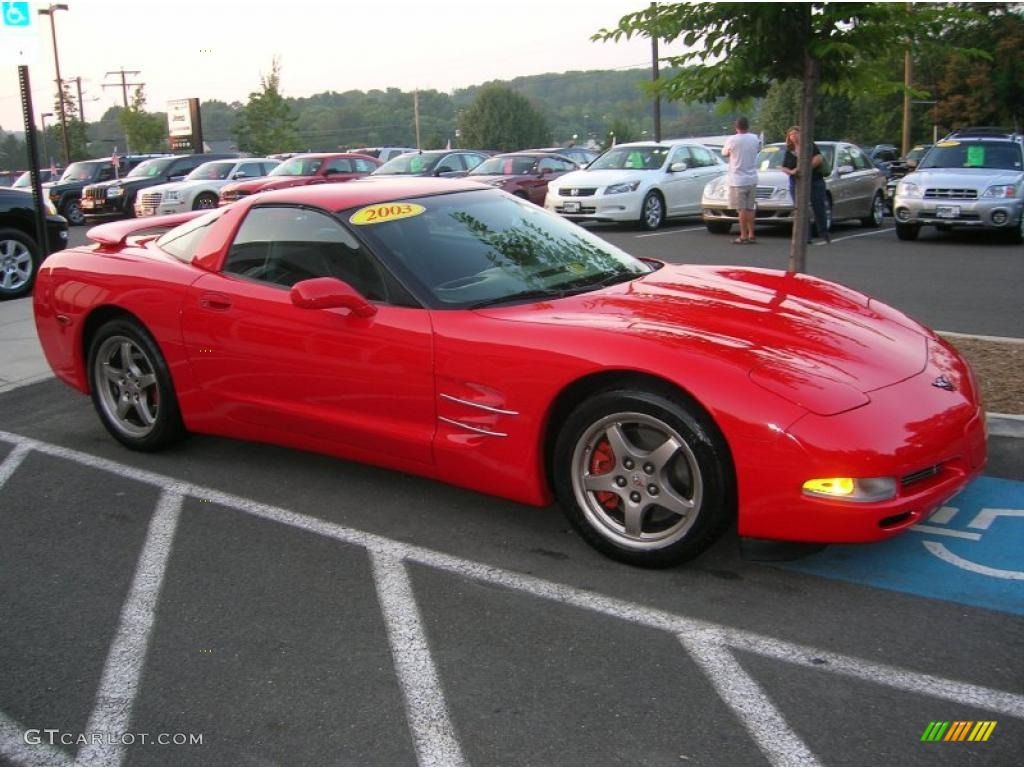 1999 Corvette Coupe - Torch Red / Black photo #1