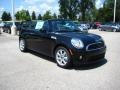 2010 Midnight Black Metallic Mini Cooper Convertible  photo #8