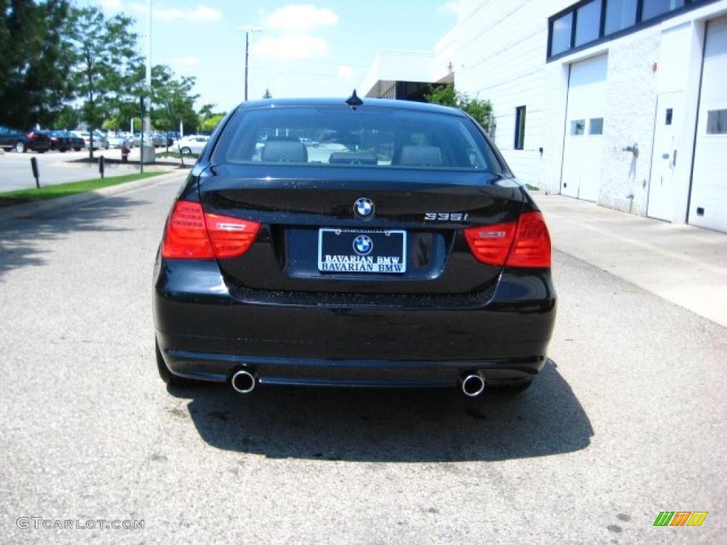 2010 3 Series 335i xDrive Sedan - Black Sapphire Metallic / Black Dakota Leather photo #4