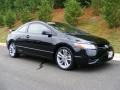 2007 Nighthawk Black Pearl Honda Civic Si Coupe  photo #3