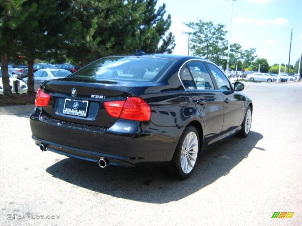 2010 3 Series 335i xDrive Sedan - Black Sapphire Metallic / Black Dakota Leather photo #5