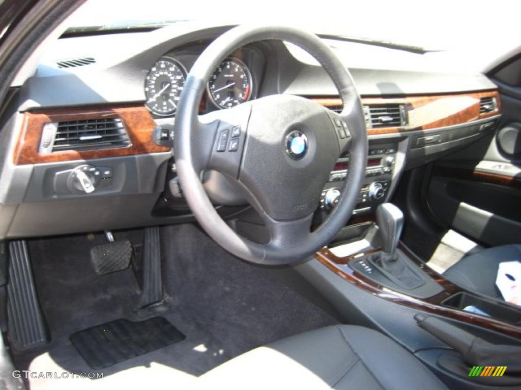 2010 3 Series 335i xDrive Sedan - Black Sapphire Metallic / Black Dakota Leather photo #9